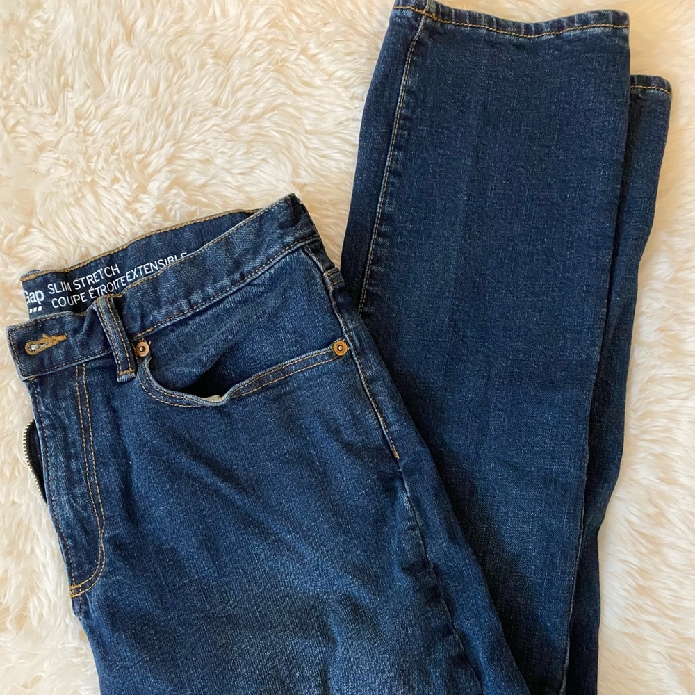 Mens Gap Slim Stretch Jeans size 32x32 New!